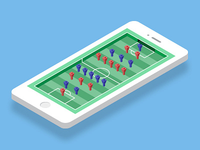 Isometric Soccer App isometric soccer