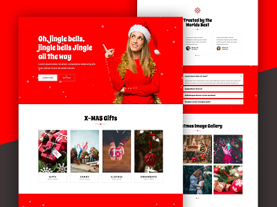 Christmas Landing Page