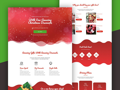 Christmas Landing Page