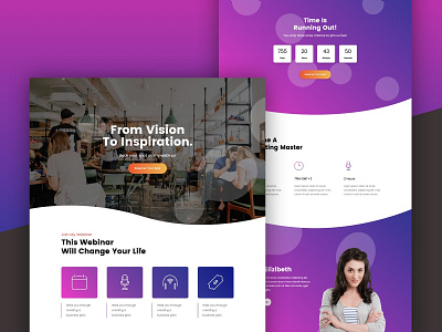 Webinar Landing Page