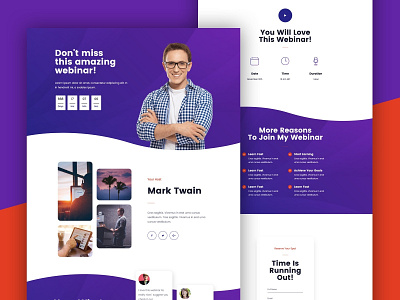 Webinar Landing Page