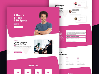 Webinar Landing Page