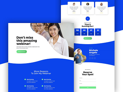 Webinar Landing Page