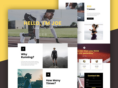 Personal Trainer Landing Page