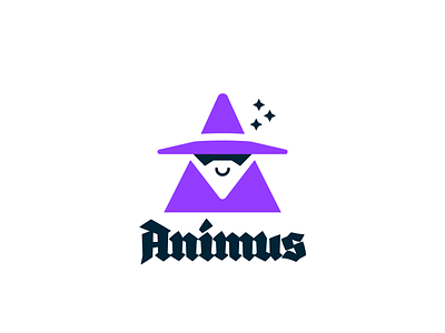 Animus logo (for sale) gandalf hechicero logo mage magic mago wizard