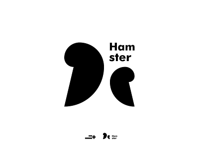 hamster animal logos golden ratio logo hamster hamster logo logo minimalism