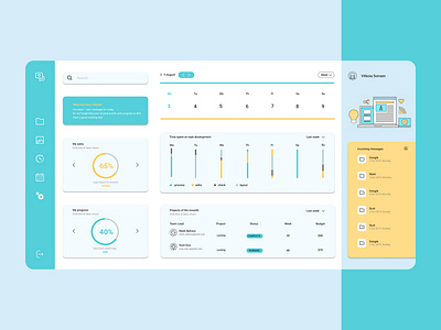 dashboard dashboard design flat for the designer network top website