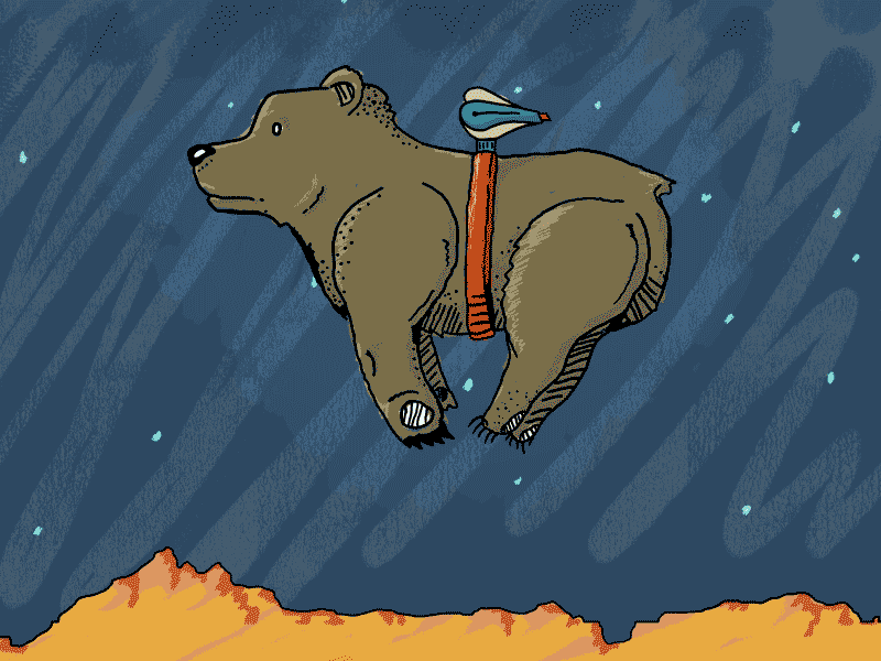 Gravity Bear Don't Care