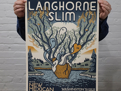 Langhorne Slim Concert Poster