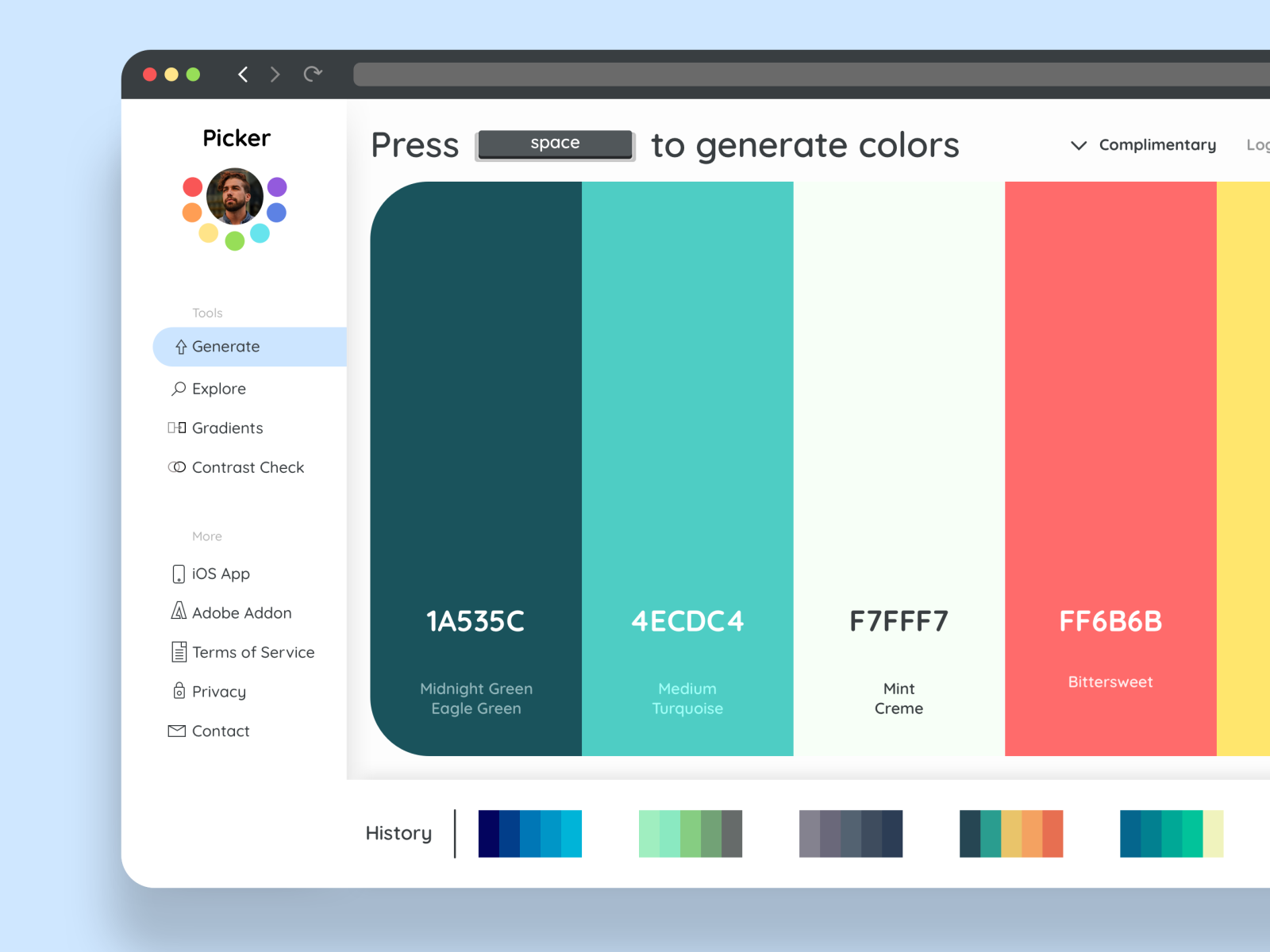 color code generator twitter