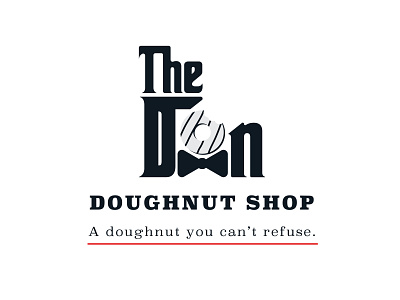 The Don brand brand design brand identity branding branding design design donuts doughnuts gangsters logo logodesign logotype vector