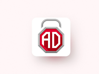 AdLock app icon branding icon logo