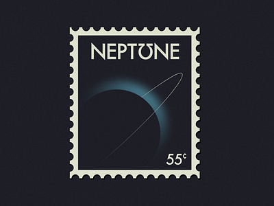 Postage stamp from our distance orbital relative