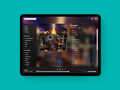 Daily Ui #009 - Music Player