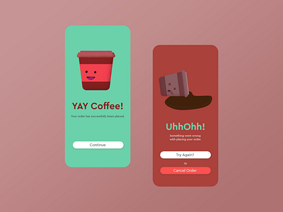 Daily Ui #011 - Success/Error