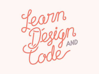 Learn design & code lettering