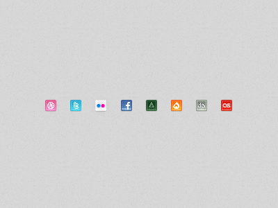 Social icons rebound 16px icon icons social
