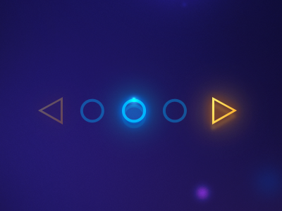 Light Pagination circles galan game interface games interface pagination pixel kings ramiro ramiro galan shapes user interface