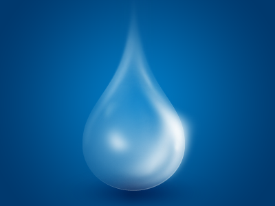 Close Up: Water Drop Icon