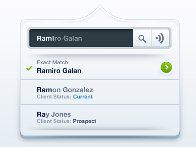 Mini Drop Down application design graphic design ramiro galan user interface web design