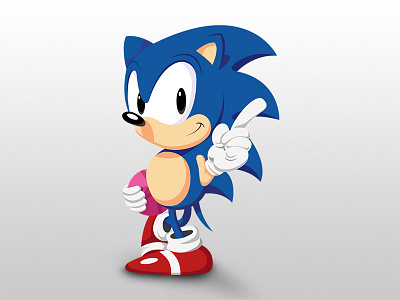 Sonic the Hedgehog hedgehog illustration sonic vector