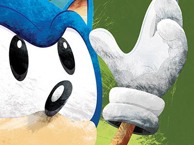 Sonic the Hedgehog: Illustration (preview)