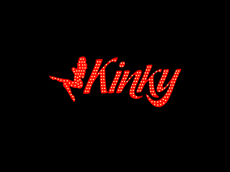 KINKY / LOGO ANIMATION animation 2d animation after effects gif animation logo mexico motiongraphics nightclub