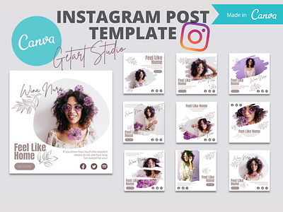 Instagram post templates canva template instagram feed instagram post design instagram post template