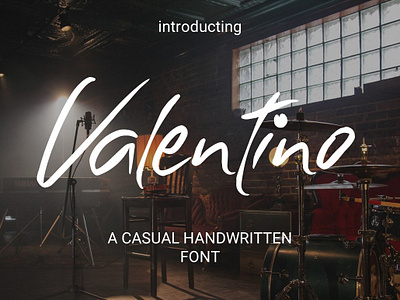 Casual Handwritten font font handwritten script font signature font
