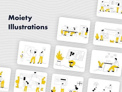 Moiety illustration pack