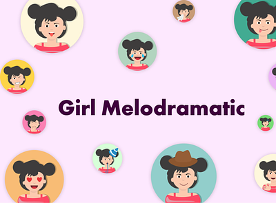 Girl melodramatic animations app article blog campaign columns home hubspot icons illustration art illustrations illustrations／ui landing motion promotion ui uiux ux web webdesign