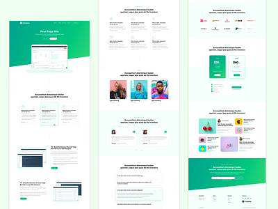 App Promotion Landing page adobe xd app app download app promotion blog rss design features hubspot icons illustrations landing page layout lp sketchapp theme uidesign website wordpress xd