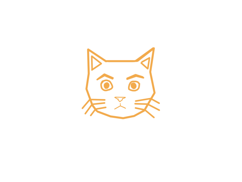 Dribbble Cat Sketch Png By Afiq Yusup