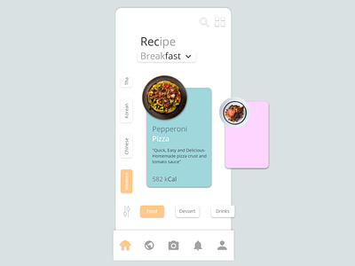 Recipe App Home Page