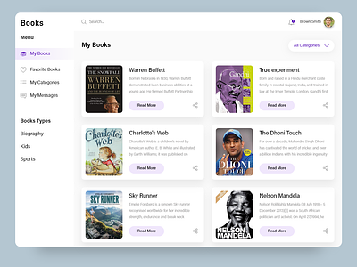 Books Dashbord app books coverpage dashboard dashboard design design design app landing page pdf story ui uiux ux web website