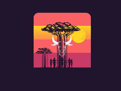 Baobab baobab branding logo madagascar
