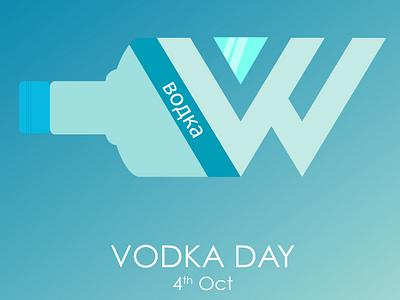 Happy Vodka Day! branding colored creative design illustration