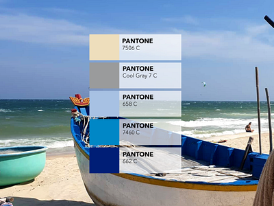 Pantone colors from pictures 🎨: The fishing boats