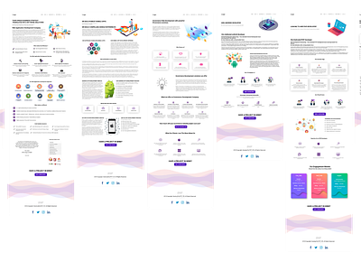 website animation design icon ux web website