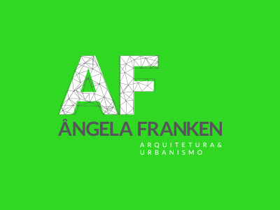 Angelafranken architecture arquitetura branding design digital graphic design green justice lawyer logo design triocom typography