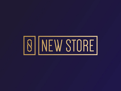 New Store Clothes blue branding clothes colours design gold infinite logo new shop store