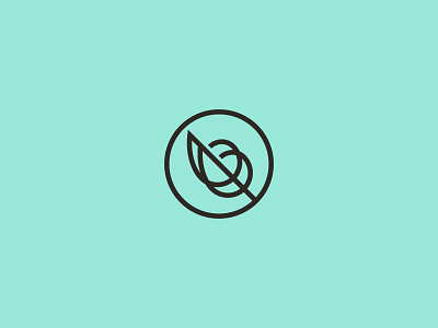 Lucas Lorenzoni Mark architecture circle fibonacci golden ratio l l l laurel leaf logo