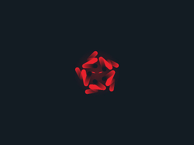 Argonaut Software argonaut cross eyes fear gradient logo logo design medusa red shine spin star