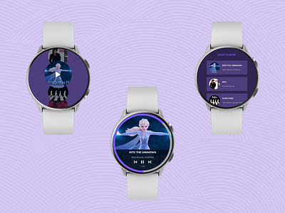 Music App for smart watch