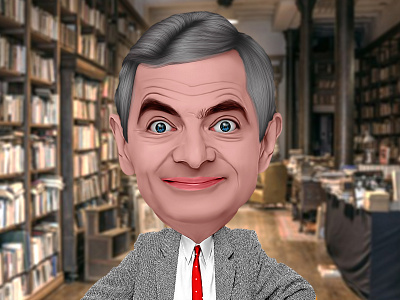 3D ART Caricature Mr.Bean 3d art branding caricature cartoon character illustration