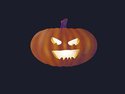 halloween pumpkin- follow Gal Shir tuts
