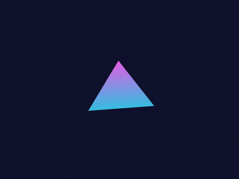 80s Triangle ae animation experiment gif gradient loop triangle