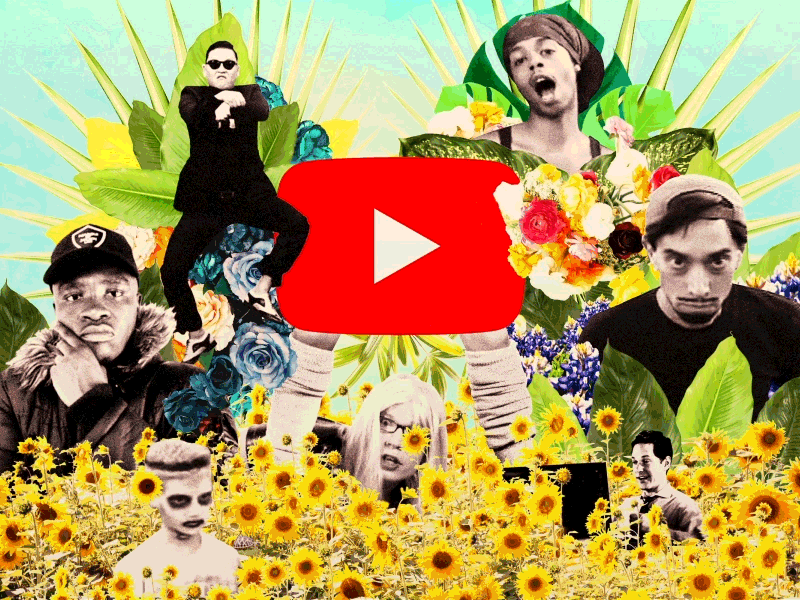 THE 100 GREATEST YOUTUBE VIDEOS OF ALL TIME animation bigshaq flowers gif kelly psy shoes thrillist turtles youtube