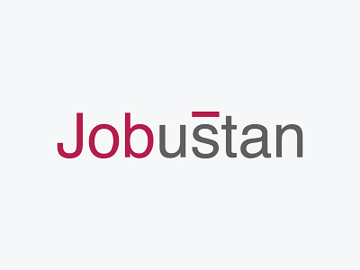 Jobustan.com logo design adobe illustrator logo logo design logo design branding logotype recruiter typography wordmark logo