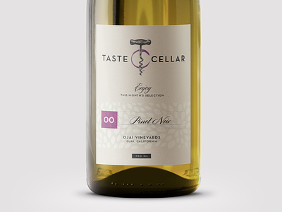 Taste Cellar Wine Label cellar corkscrew label taste wine